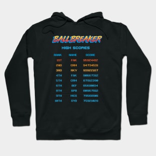 Ballbreaker High Scores at The Beef Hoodie